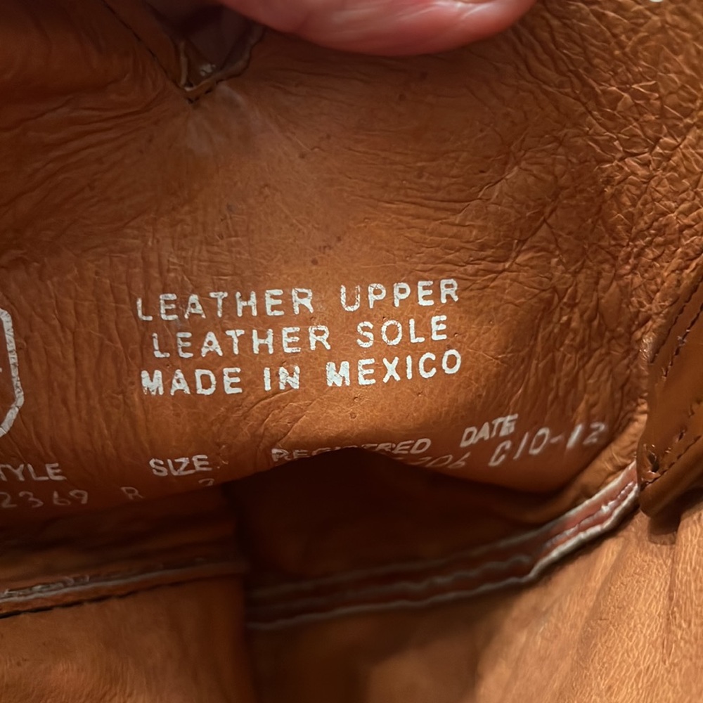 - - Dan Post R 7 leather boots - Picture 6 of 8
